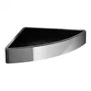 Мыльница угловая Emco Loft Black, хром/чёрный (054500503)