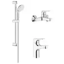 Набор для ванной 15-в-1 Grohe Mega Bundle BauFlow (39418MB0) фото 3 Aquada.com.ua