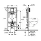 Набор для ванной 15-в-1 Grohe Mega Bundle BauFlow (39418MB0) фото 6 Aquada.com.ua