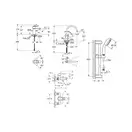 Набір змішувачів 4 в 1 BauLoop New (UA123225K0), Grohe