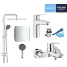 Grohe Start Набор смесителей 3-в-1, хром (UA202305RM)