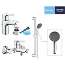 Grohe StartEdge Набір змішувачів 3 в 1, хром (UA202501SQ)