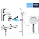 Набір змішувачів 2 в 1 для душової кімнати S-Size Grohe StartEdge UA202503TS