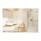 Плитка стінова Visual White RECT 25x75 код 3368 Ceramika Color (5902627433368)