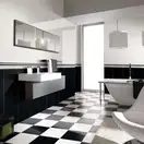 Плитка стінова White GLOSSY 25x60 код 1926 Ceramika Color (5906340491926)