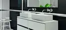 Плитка стінова Java Black 25x75 код 8253 Ceramika Color (5906340498253)
