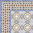 Плитка керамогранітна Victorian Esquina Nou 200x200x9 Mainzu (PT01205)