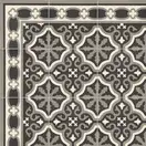 Плитка керамогранітна Esquina Florentine Black 200x200x9 Mainzu (PT01977)