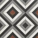 Плитка керамогранітна Dublin Black 200x200 Mainzu (PT02949)