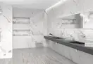 Плитка керамогранітна Calacatta Prestigio White SATIN 595x1200 Opoczno (TGGR1015307921)