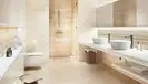 OPOCZNO Плитка стінова Classic Travertine Brown 24x74 код 5050 Опочно (TWZR1021784951)