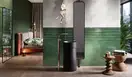 OPOCZNO Плитка стінова Green Show Leaves SATIN 39,8x119,8 код 1543 Опочно (TWZR1022837893)