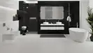 OPOCZNO Плитка стінова Black Shadow Graphic SATIN 25x75 код 5206 Опочно (TWZZ1110293760)