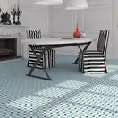 Плитка керамогранітна 1900 Palau Celeste 200x200x8 Vives (11I5)