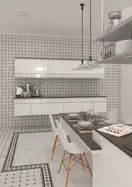 Плитка керамогранітна Carron Blanco 316x316x9 Vives (1279)
