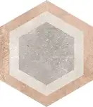 Плитка керамогранітна Hexagono Bushmills Multicolor 230х266x9 Vives (46FE)