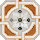 Плитка керамогранітна Octogono Zimer Multicolor 200x200x8 Vives (4P33)