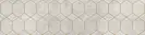 Плитка підлогова Softcement White Decor Geo RECT 29,7x119,7x0,8 код 5128 Cerrad (5903313315128)