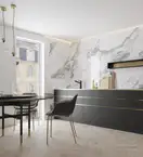 Плитка підлогова Calacatta White SATYNA 59,7x119,7x0,8 код 6590 Cerrad (5903313316590)
