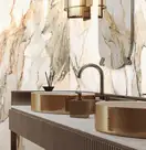 CERRAD Calacatta Gold Плитка підлогова, золотистий (5903313316828)