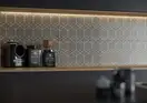 Плитка підлогова Softcement Graphite Decor Geo POL 29,7x119,7x0,8 код 7498 Cerrad (5903313317498)