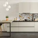 Cersanit Henley Flake Pattern Плитка напольная, серый узор (TGGZ1044427830)