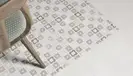 OPOCZNO Плитка підлогова Mateo White 42x42 код 0100 Опочно (TGGZ1048201892)