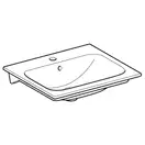 Раковина для мебели Geberit Selnova Square 55 х 48 см, с 1 отверстием под смеситель (500.993.00.1)