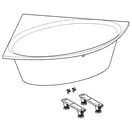 Раковина Geberit One 105 х 48 см (білий глянцевий)  505.015.00.1