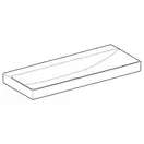 Раковина Geberit One 120 х 48 см 505.021.01.5