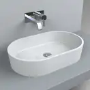 Умивальник на стільницю Globo T-Edge 60x35, білий (FO061BI)