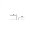 Умывальник (раковина) MEXEN CATIA 48 WHITE накладной (MEX-21314800)