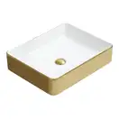 Mexen Estela Gold White Умивальник накладний (MEX-22105053)