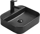 Умывальник (раковина) MEXEN SOFIA 50 BLACK MATT чёрный накладной подвесной (MEX-22155085)