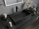 Умывальник (раковина) MEXEN GOYA 60 BLACK MAT накладной (MEX-22186085)