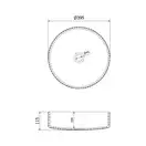 Умывальник (раковина) MEXEN AURA 39 накладной (MEX-24013900)