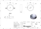 MIRAGGIO ELLEL Умивальник, білий (0000185)
