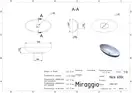 MIRAGGIO NICE Умивальник, білий (0000222)