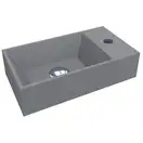 MIRAGGIO Умывальник COPPER 400 GRAY MIRASTONE (0000802)