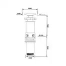 MIXXUS PREMIUM STYLE-0201 Раковина накладна, біла (MP6511)