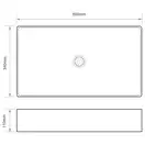 Mixxus Premium QUADRO-0107 Раковина, черная (MP6521)