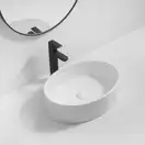 MIXXUS PREMIUM BEVEL-0106 Раковина накладна, біла (MP6546)