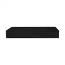 Nic-Design Умивальник підвісний Nic Design Cool без переливу 120х51x12.5 см, чорний глянець (001233008)