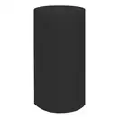 Nic-Design Умивальник окремо стоячий Nic Design Ovvio 45х85 см без переливу, зі зливом у стіну, чорний глянець (001455008)