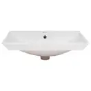Раковина Qtap Albatross D 600х500х210 White с донным клапаном QT01115060DW