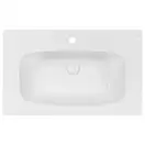 Раковина Qtap Albatross 5H 800х500х210 White с донным клапаном QT01115080HW