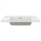 Раковина Qtap Albatross A 900х500х230 White с донным клапаном QT01115090AW