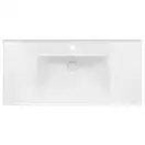 Раковина Qtap Albatross 5C 1000х480х210 White с донным клапаном QT01115100CW