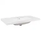 Раковина Qtap Albatross 5H 1000х500х210 White с донным клапаном QT01115100HW