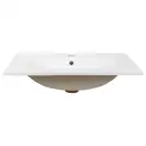 Раковина Qtap Albatross E 600х460х180 White с донным клапаном QT01119060EW